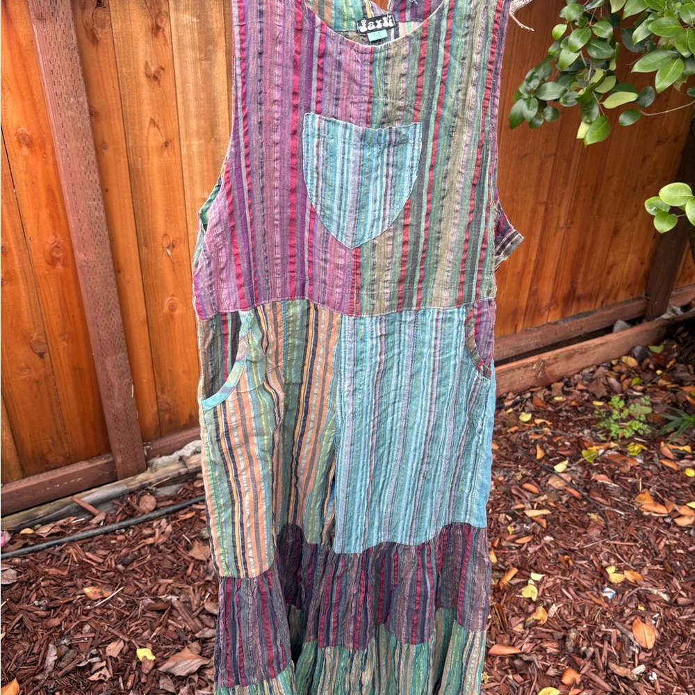 Janji Colorful Striped Sleeveless jumpsuit